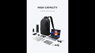 HEROIC KNIGHT 156quot Laptop Backpack Waterproof Business Fashion backpack [upl. by Litman948]