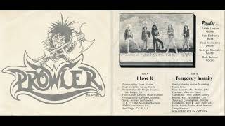 Prowler US Temporary Insanity 1986 [upl. by Naened]