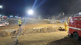 Street stock fullsize at tuscarawas county fair derby 9222024 [upl. by Oiretule]