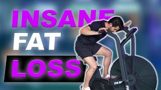 The Most Intense 4Minute Assault Bike Cardio Workout 🔥🔥🔥 [upl. by Uranie]