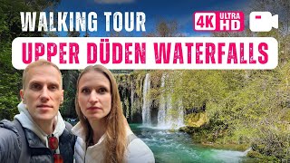 4K Walking Tour of Upper Duden Waterfalls 💦 A Natural Wonder in Antalya Turkey 🚶🚶‍♀️ [upl. by Oalsinatse420]