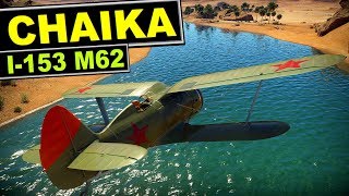 Sure Lets equip biplane with endgame rockets 🛩️ I153 M62 quotChaikaquot [upl. by Niledam679]