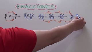 Multiplicación y División de Fracciones Super Fácil [upl. by Anerat776]
