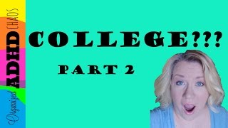 Undiagnosed ADHD in College  Part 2 [upl. by Ettenrahc]