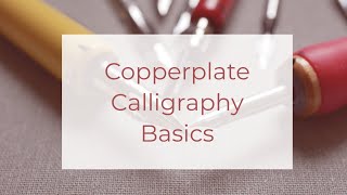 Copperplate calligraphy for Beginners Basic strokes lowercase letters  Free Worksheets 2023 [upl. by Jaworski]