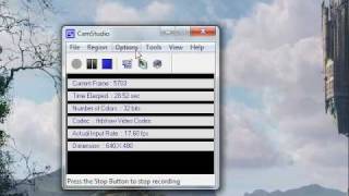 CamStudio  How to fix WaveoutGetSelectControl Failed in windows 7 [upl. by Leo491]