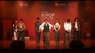 LG ALL INDIA KPOP CONTEST 2024 BOUNCY by ATEEZ  Mumbai Regional Round WINNER [upl. by Emelin]