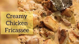 Master French Cuisine with This Quick Chicken Fricassee  Without Wine [upl. by Suoirred]