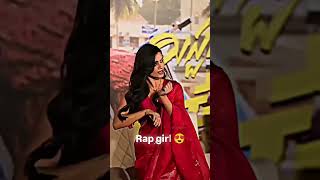 Rap girl 🥰 telugu trending trendingshorts folksong folkmusic ytshorts [upl. by Ajay]