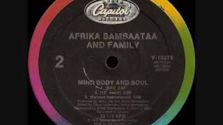 Afrika Bambaataa And Family  Mind Body And Soul JAZZY JAY [upl. by Alodi]