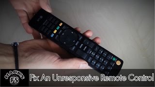 Fixing An Unresponsive Remote Control Super Easy [upl. by Giamo]