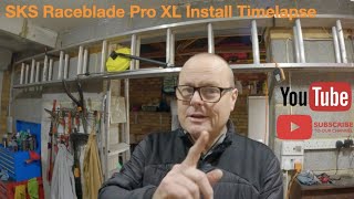 SKS Raceblade Pro XL Install Timelapse [upl. by Eidorb]