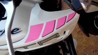 BIKE STICKERING  APACHE  PINK LOVER [upl. by Adriene]