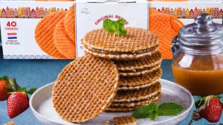 Costco Original Stroopwafels Review Authentic Dutch Flavor [upl. by Icrad]