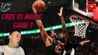 CAVS VS MAGIC GAME 7 Reaction [upl. by Olimac326]