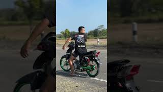 Test Supra Kph 150cc Sunmory⚙️⚙️❗ SettingShortsRepostSleepEngineSupraKphHondaSuprax125500M [upl. by Shayla]