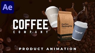 Product Motion Graphics in After Effects  After Effects Tutorial  No Plugins Required [upl. by Kimmel]