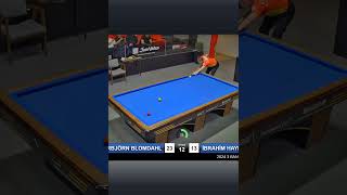 TORBJÖRN BLOMDAHL 3 Cushion Billiards Best Shot  shorts billiards bilardo billar 당구 [upl. by Secrest]