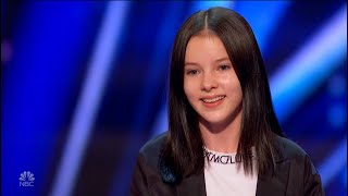 Daneliya Tuleshova  Tears of Gold Faouzia  Americas Got Talent  Auditions 3  June 9 2020 [upl. by Amelia]