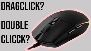 Can the logitech g203 Lightsync Double click  Dragclick [upl. by Ginnifer]