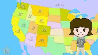 The 50 States Song [upl. by Ansley75]