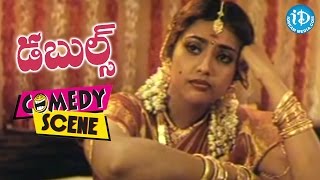 Doubles Movie  Meena Prabhu Deva Nice Comedy Scene [upl. by Yddur133]