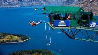 Queenstown Ledge Bungy Jump [upl. by Accissej]