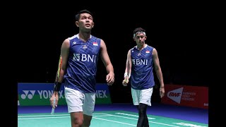 Fajar AlfianMuhammad Rian Ardianto VS Kang Min HyukSeo Seung Jae India Open 2024 live score [upl. by Doniv]