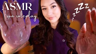 ASMR Relaxing Spa Roleplay ✨ Facial Scalp Massage Spa Music amp Layered Sounds [upl. by Ingvar]