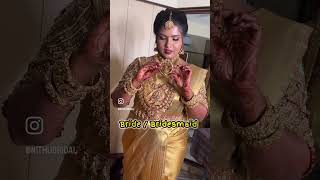 quotMangalyam Tantunanenaquot❤️💕💝 wedding tamilbridalmakeup bridalmakeupchennai marriage love [upl. by Rapsag]