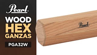 Pearl Wood Hex Ganzas [upl. by Teillo]