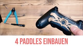 4 Paddles einbauen  Scuf Umbau  PS4 V2 Controller Umbau Tutorial Deutsch [upl. by Ahcsap]