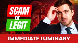 Immediate Luminary Platform 2024 Review SCAM🥵 or Legit ✅ Users Speak Out on Immediate Luminary [upl. by Idisahc68]