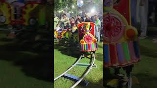 Children Enjoying in Toy Train shorts train toytrain [upl. by Ayn]