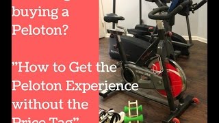 How to Use the Peloton App on any Spin Bike [upl. by Akim]