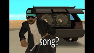 Bailando quotLa Resaka Supermek2quot en GTA San Andreas Saturado xD [upl. by Yemrej]