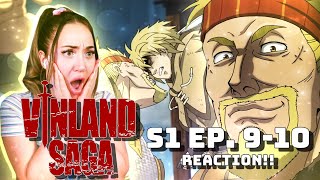 THORFINN vs THORKELL VINLAND SAGA S1 Episodes 9 amp 10 REACTION [upl. by Harlan]