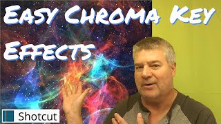 Easy Chroma Key Effects with Shotcut [upl. by Nnaeinahpets915]