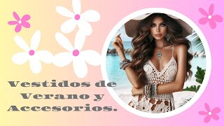 Vestidos a crochetVerano crochet ias motivacional knitting youtube moda [upl. by Wardle]