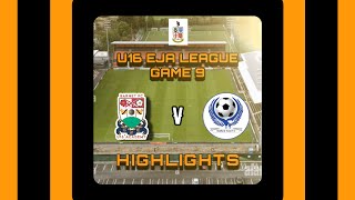 U16 EJA League Game 9 Barnet FC Academy v Bedford Town FC Highlights 070124 [upl. by Llenrod150]