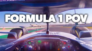 Formula 1 FULL SPEED Helmet POV with Yuki Tsunoda 🏁 [upl. by Orsa]