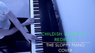 Childish Gambino  Redbone  Piano Cover  Sheet Music [upl. by Annoyik533]