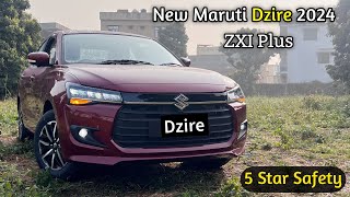 New Dzire 2024 ZXI Plus🔥 New Features  Premium Looks  New Dzire 2024 [upl. by Eesyak692]