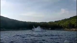 An attempt to save a stranded sailboat went wrong [upl. by Ahtaga]