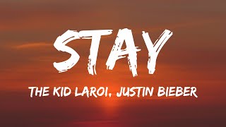 The Kid LAROI Justin Bieber  Stay Lyrics [upl. by Ahsiekam]