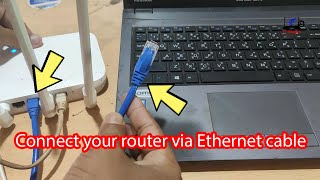 How to connect laptop to router with ethernet cable [upl. by Heather]