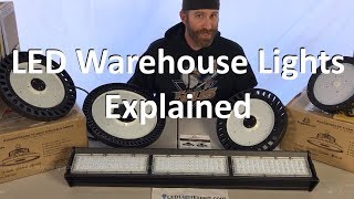 LED Warehouse Lights Explained  Buyers Guide on Warehouse LED Lighting amp LED High Bay Light [upl. by Neema]