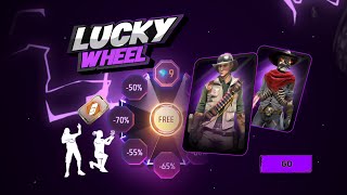 Lucky Wheel Event 😮  New Year Event 2024  Purple Shade Bundle Return  Break Dancer Bundle Return [upl. by Ahsiek]