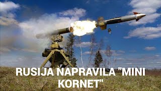 RUSI NAPRAVILI MINI VERZIJU PROTIVOKLOPNE RAKETE quotKORNETquot [upl. by Ary]