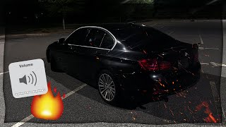 BMW F30 328i ASMR  Straight Piped  Loud Pulls [upl. by Laird924]